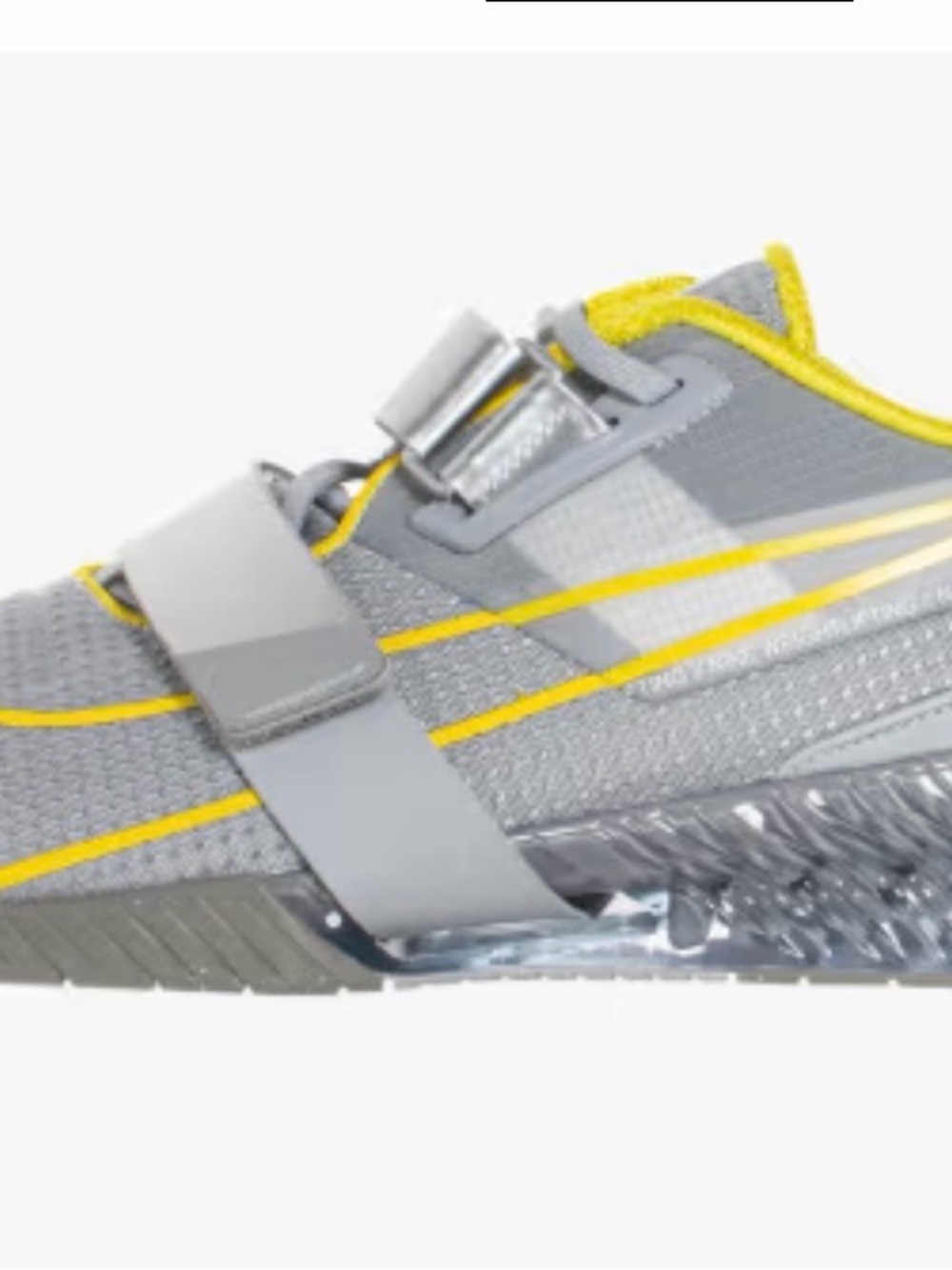 Nike Gray and Yellow Athletic Shoes